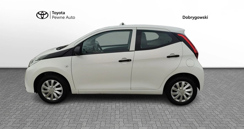 Toyota Aygo cena 39900 przebieg: 44154, rok produkcji 2019 z Szczucin małe 211